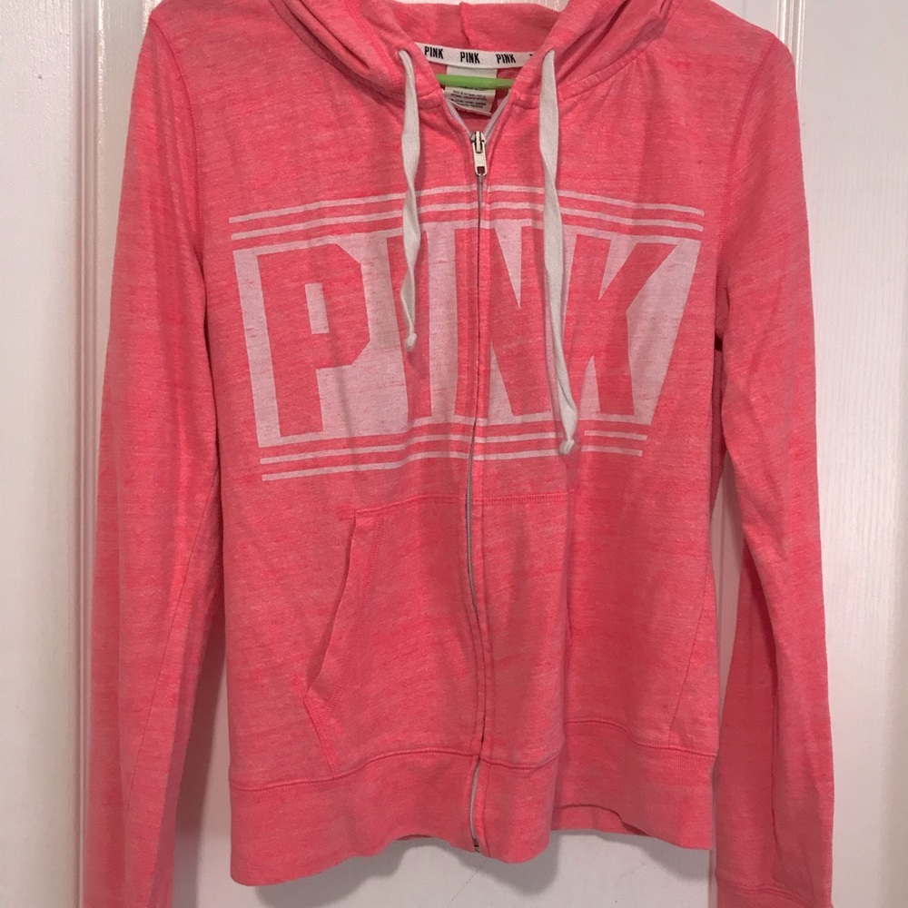 VS PINK zip up jacket